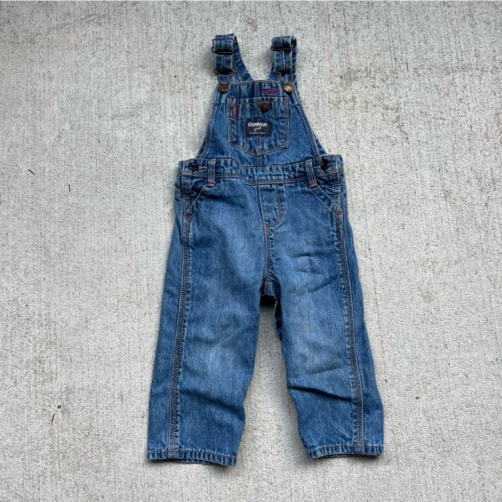 OshKosh B'gosh Blue Denim Kids Overalls